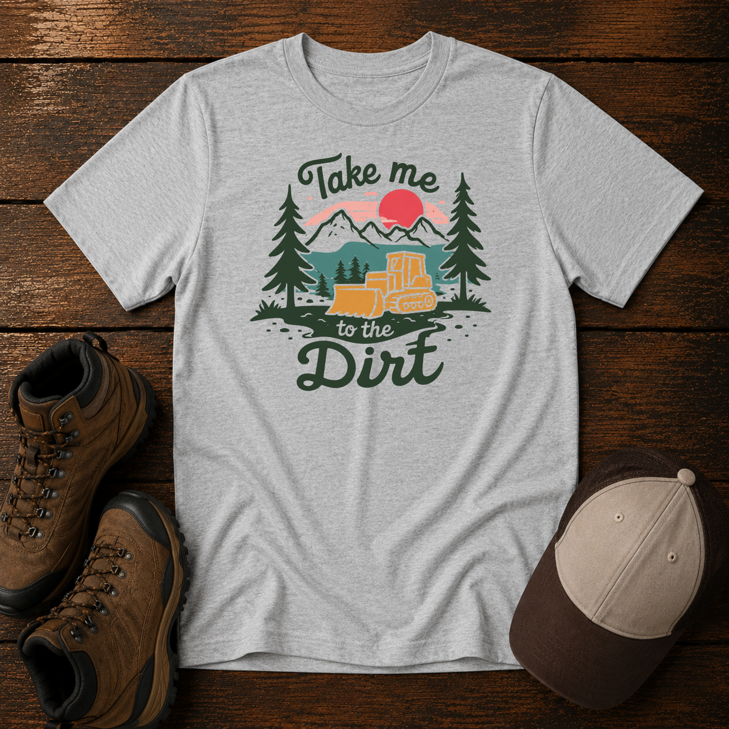 Take Me to the Dirt Kids Construction Shirt