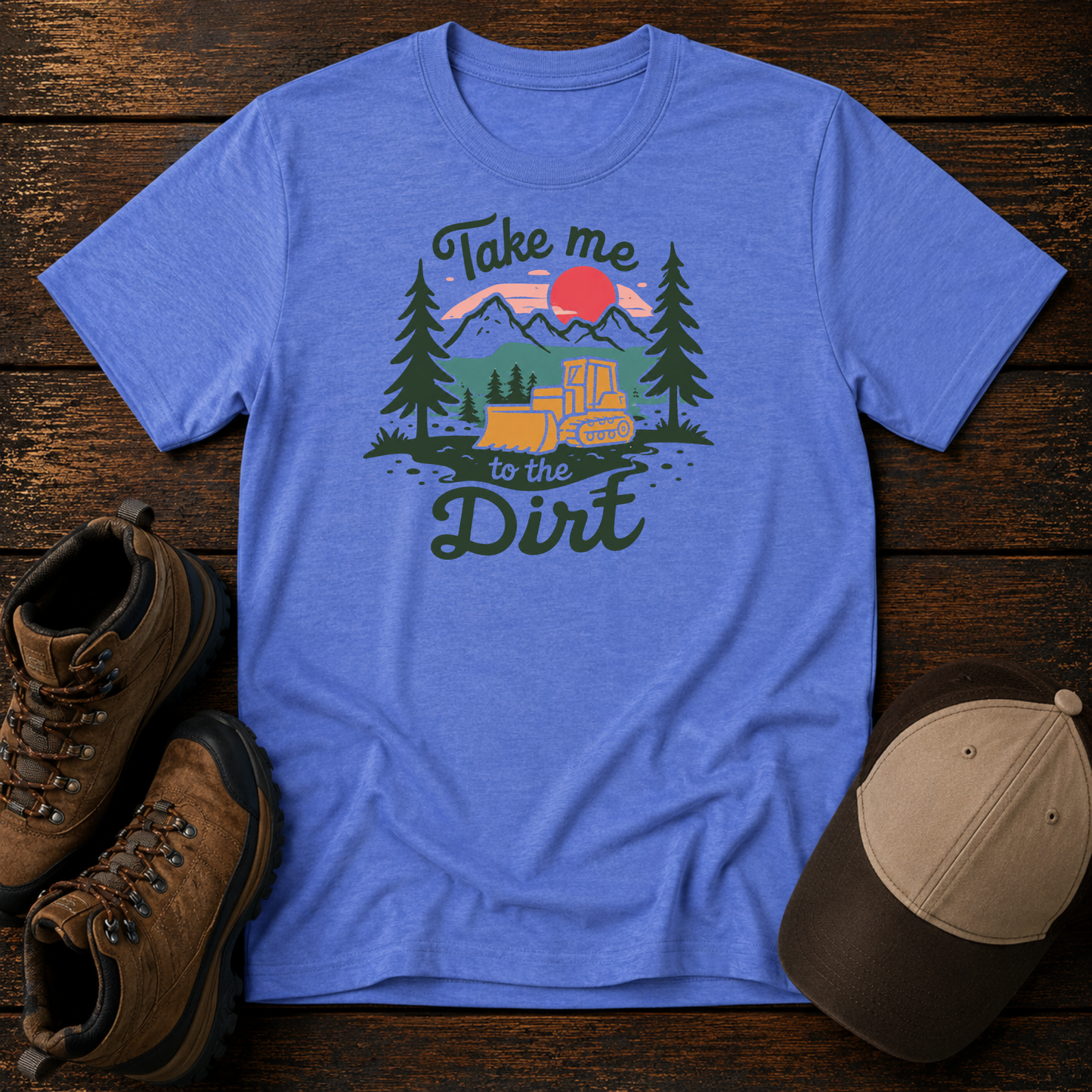 Take Me to the Dirt Kids Construction Shirt