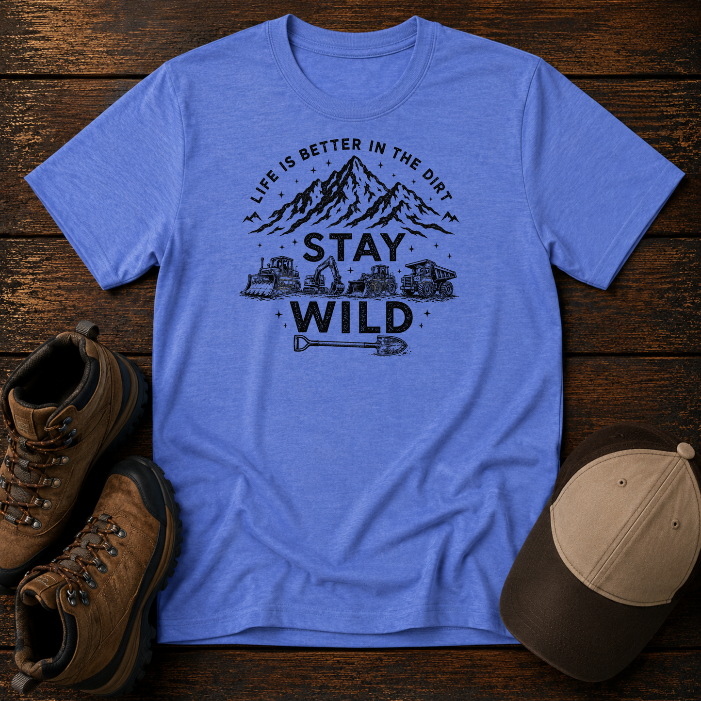 Kids Life Is Better In the Dirt - Stay Wild Tee