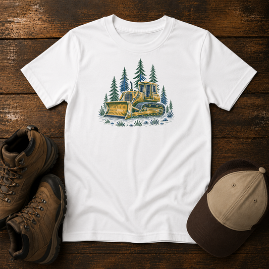 Bulldozer Kids Shirt | Vintage  Design