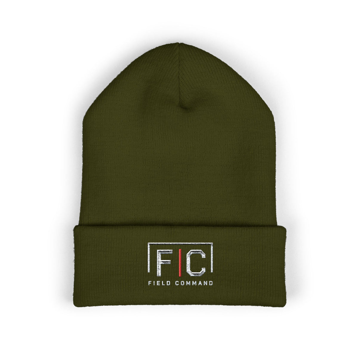 Field Command Embroidered Cuffed Beanie
