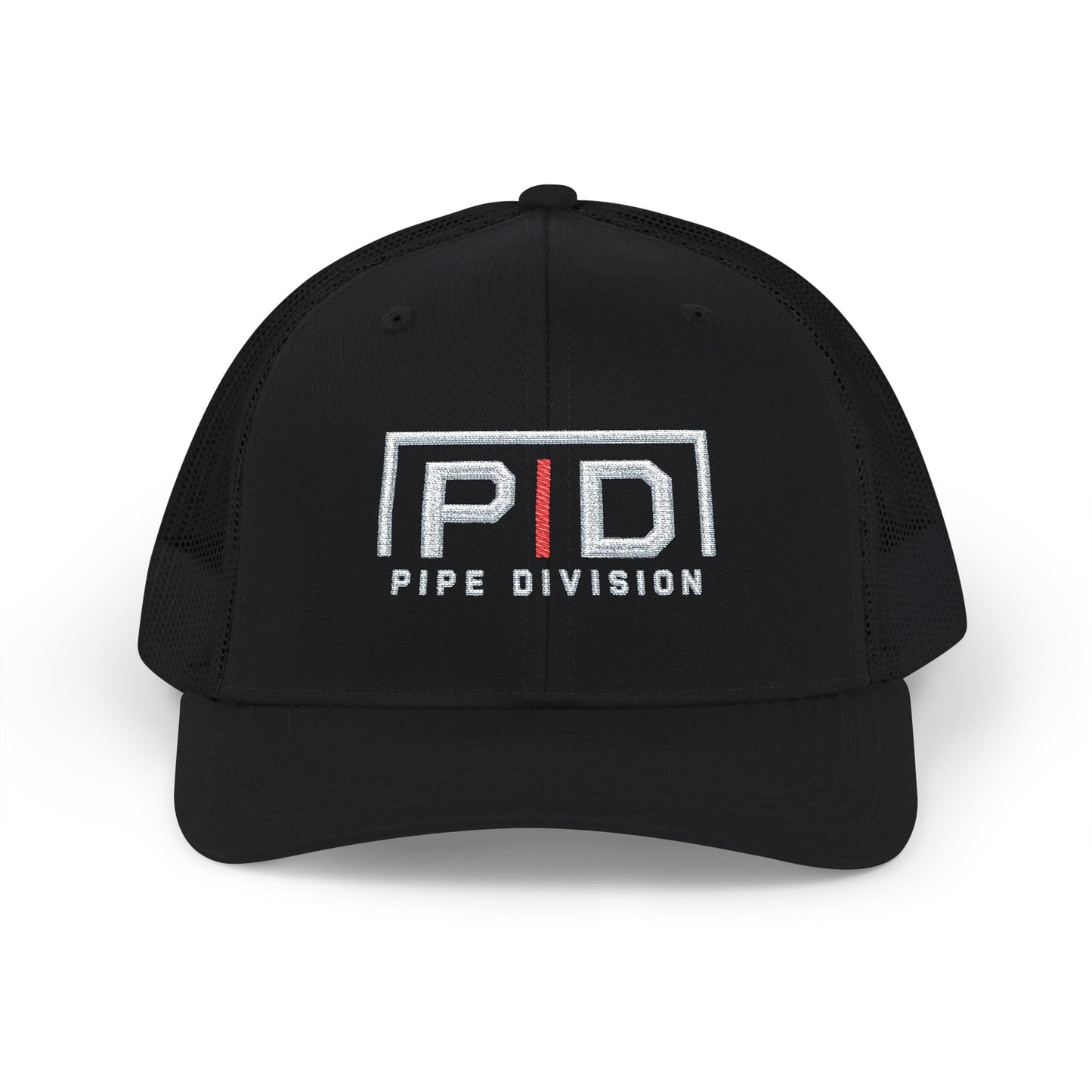 Pipe Division Embroidered Richardson Trucker Hat | Construction Pipe Crew Hat