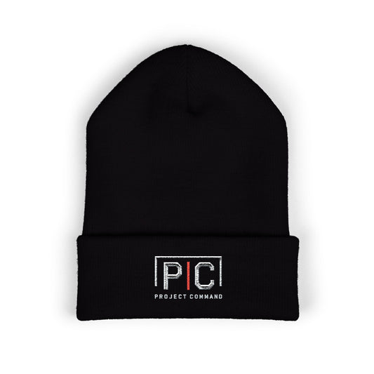 Project Command Embroidered Cuffed Beanie