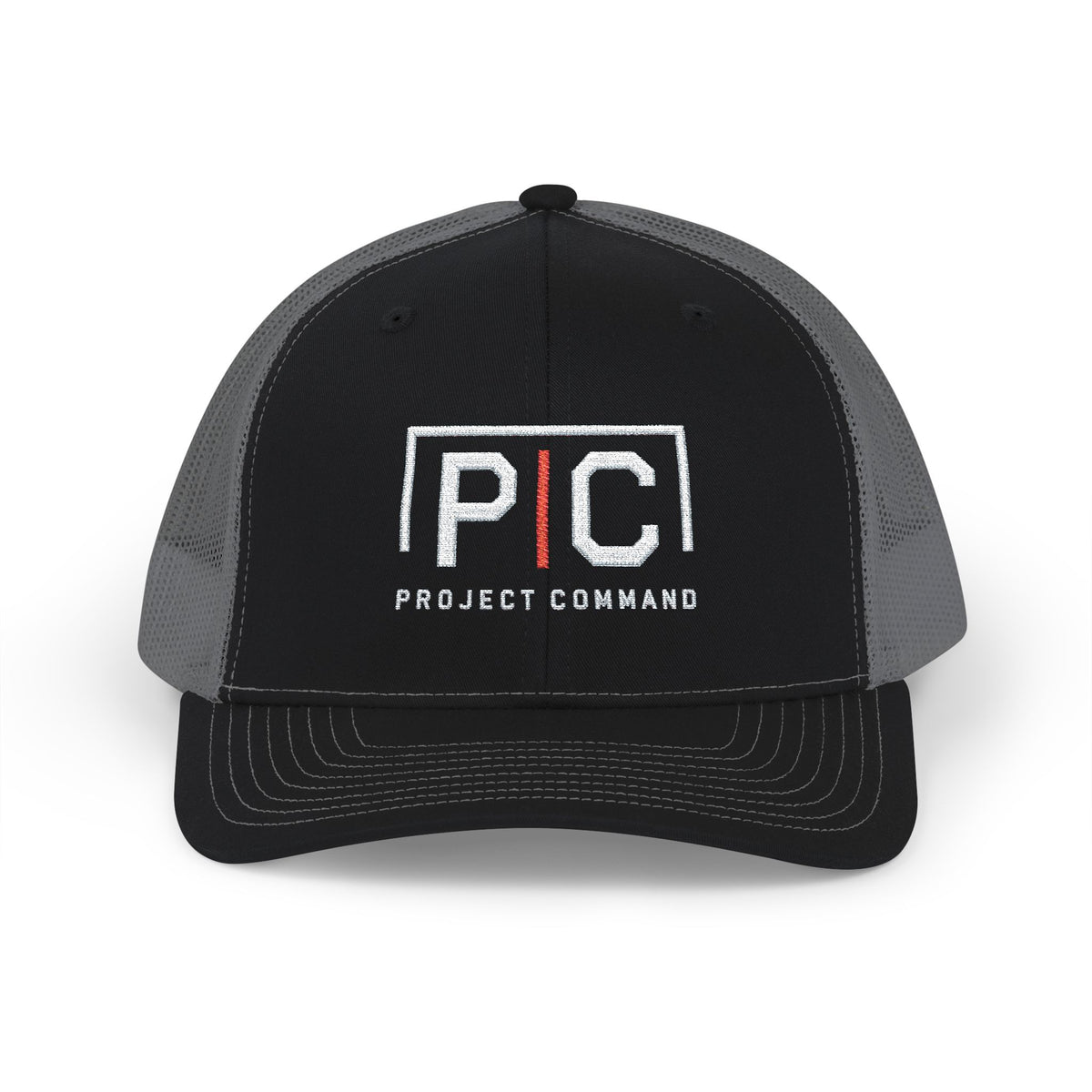 Project Command Embroidered Richardson Trucker Hat | Construction Project Manager Cap