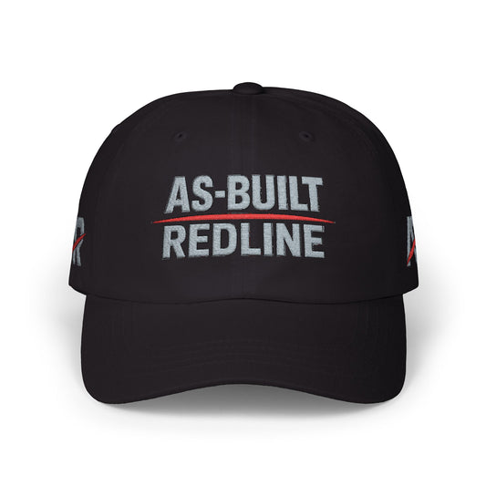As-Built Redline Embroidered Hat