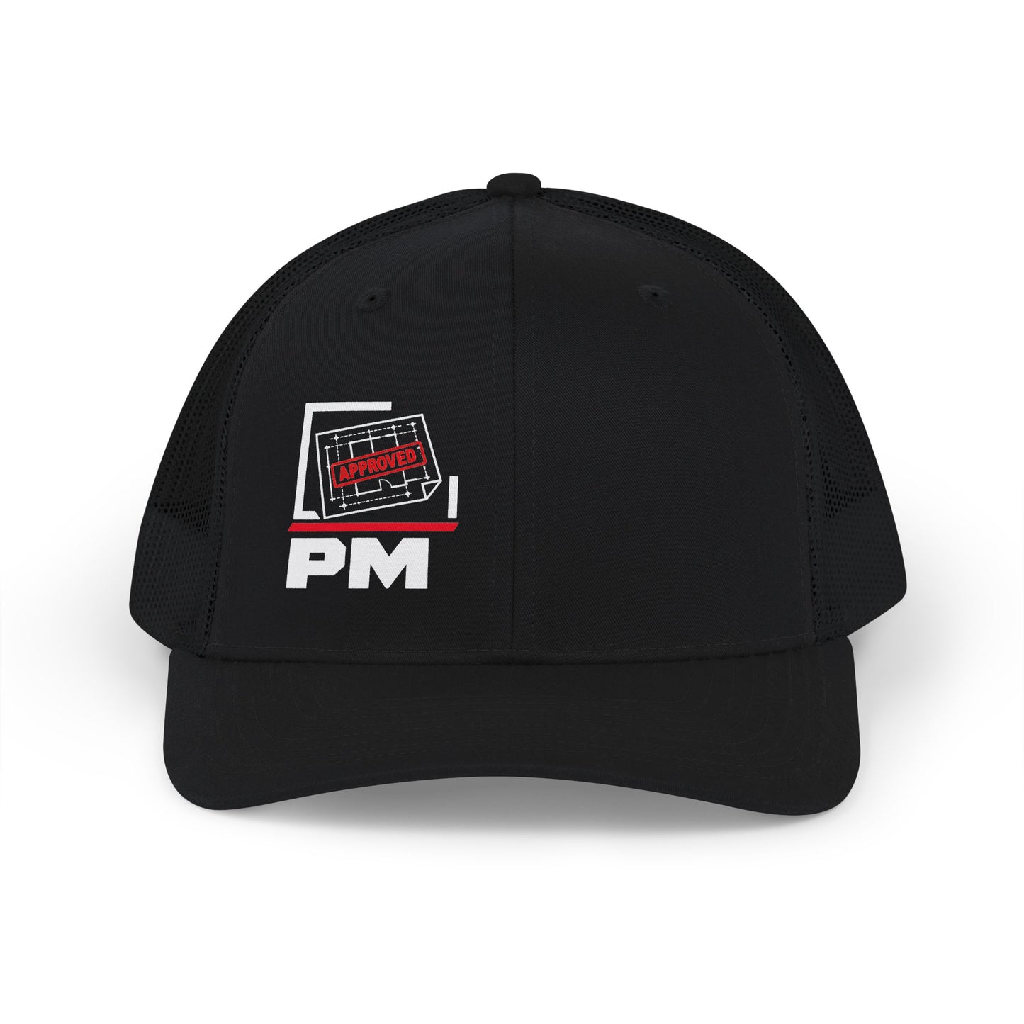 PM Approved Richardson Trucker Hat | Construction Project Manager Hat