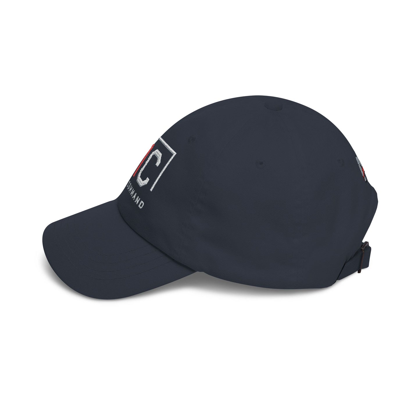 Field Command Embroidered Construction Dad Hat | As-Built Redline™