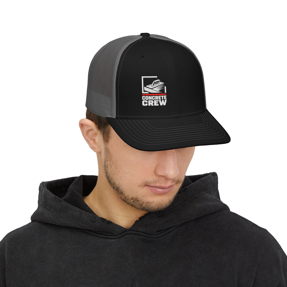 Concrete Crew Richardson Trucker Hat | Concrete Construction Work Hat