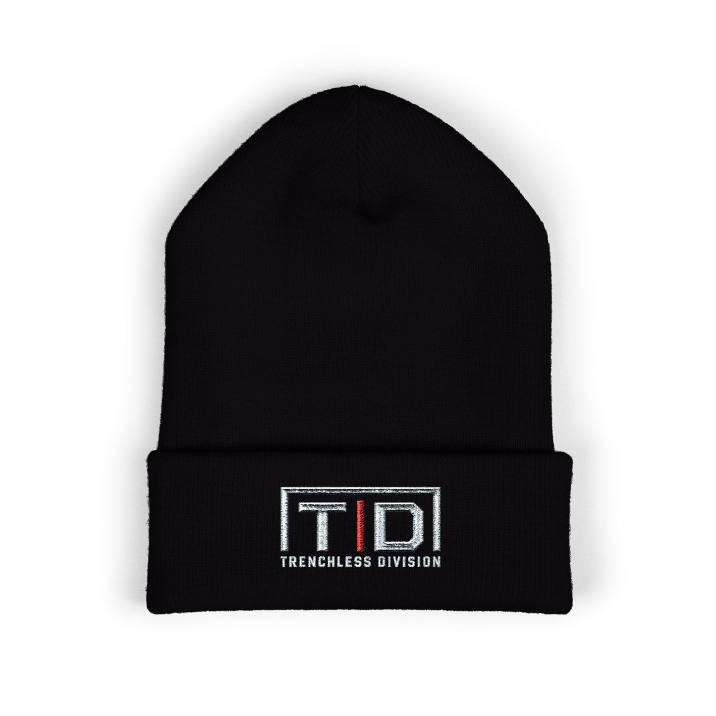 Trenchless Division Embroidered Cuffed Beanie