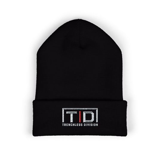 Trenchless Division Embroidered Cuffed Beanie