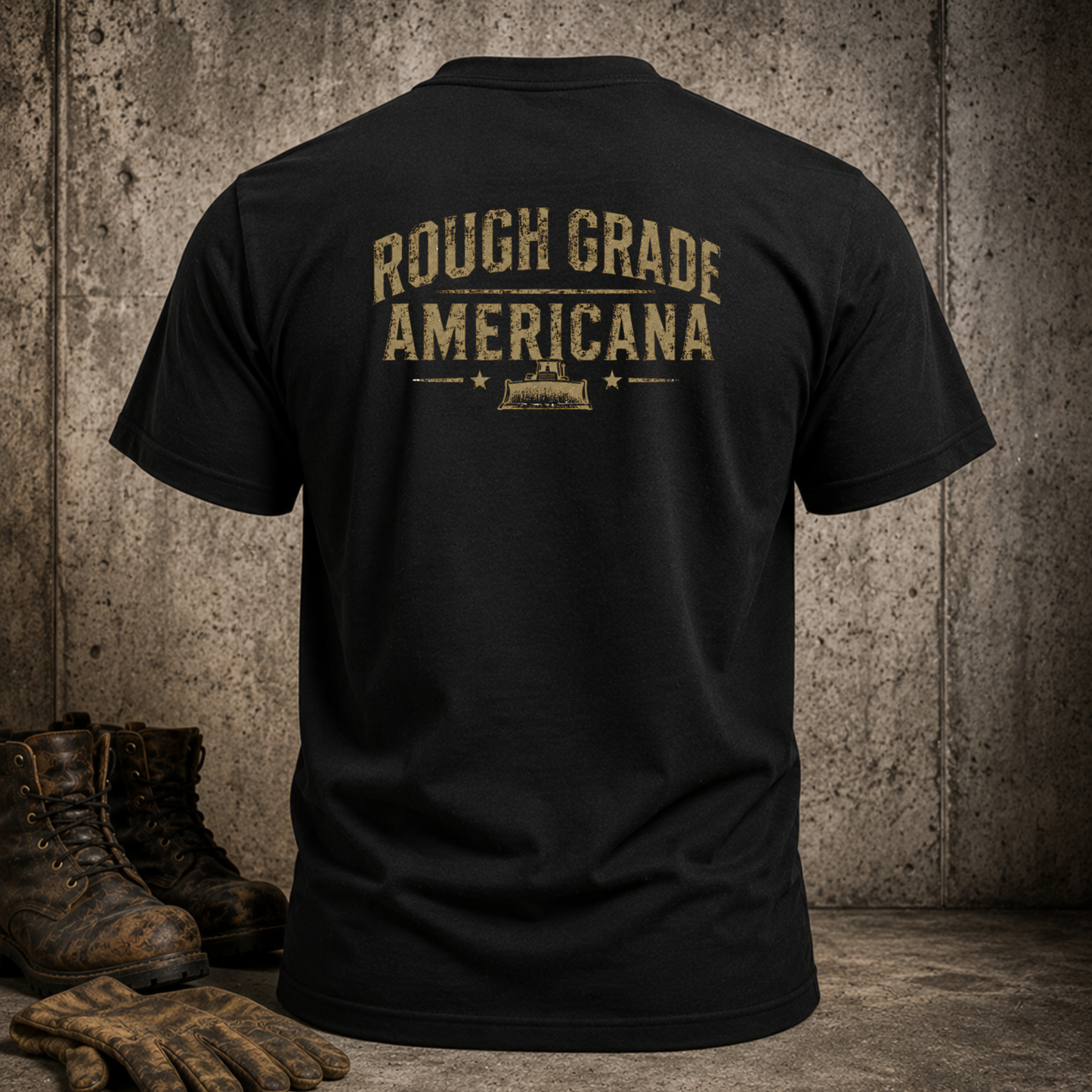 Rough Grade Americana Dozer