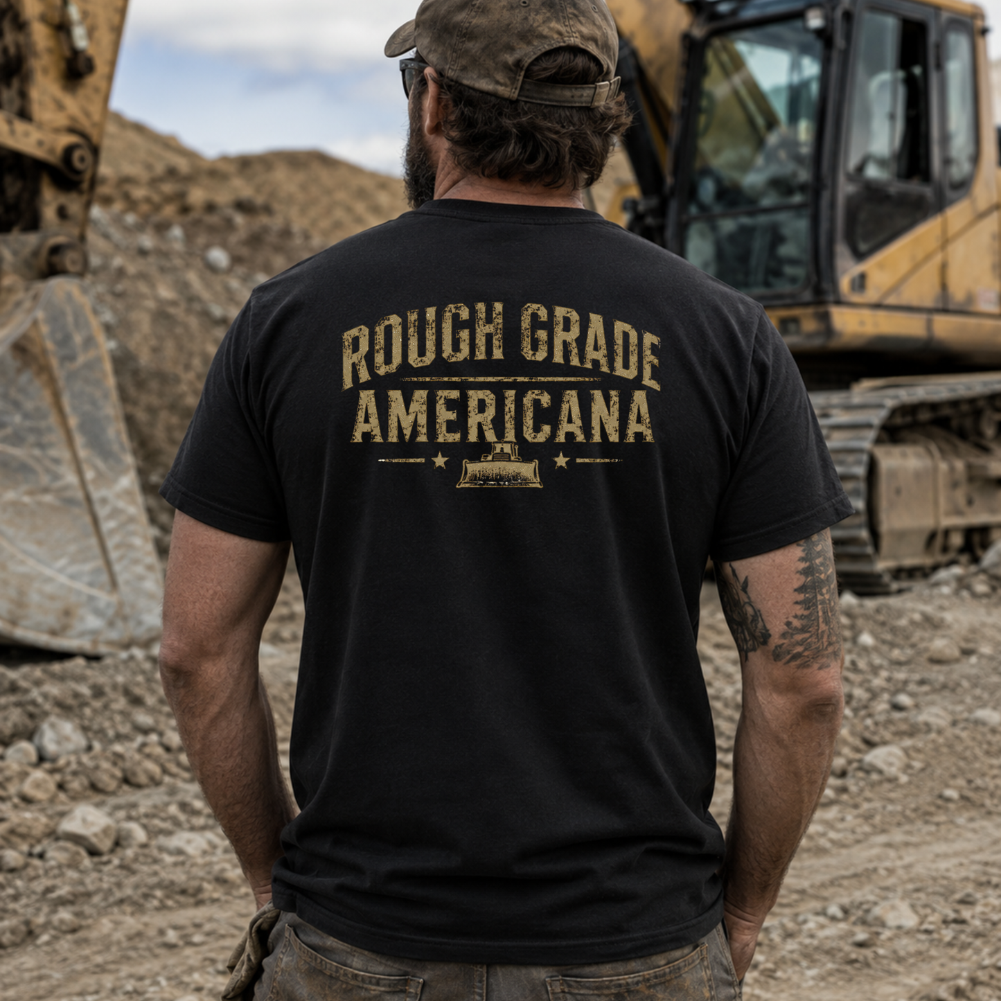 Rough Grade Americana Dozer